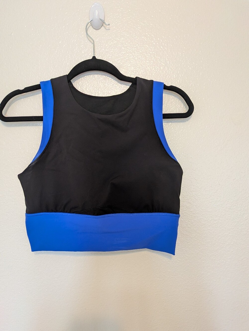 Lululemon Longline Kick Serve Sweat Sports bra Color Block